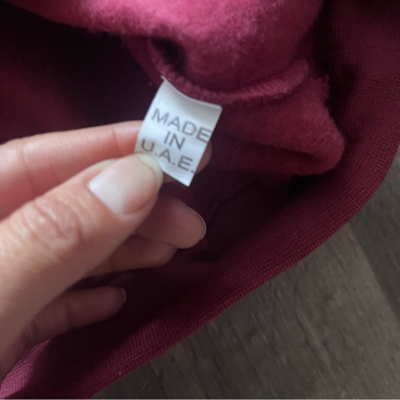 Bruntwood Burgundy Crewneck Sweatshirt Classic Pullover - Picture 8 of 9